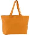 W695 Westford Mill EarthAware® Organic Twill Shopper Orange colour image